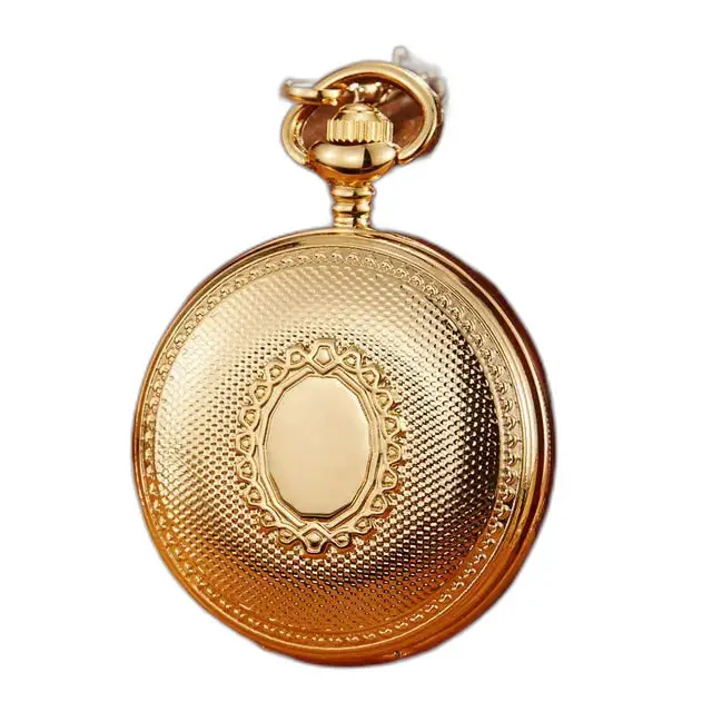 Montre à Gousset Luxe Classic Automatique dorée, élégante et raffinée