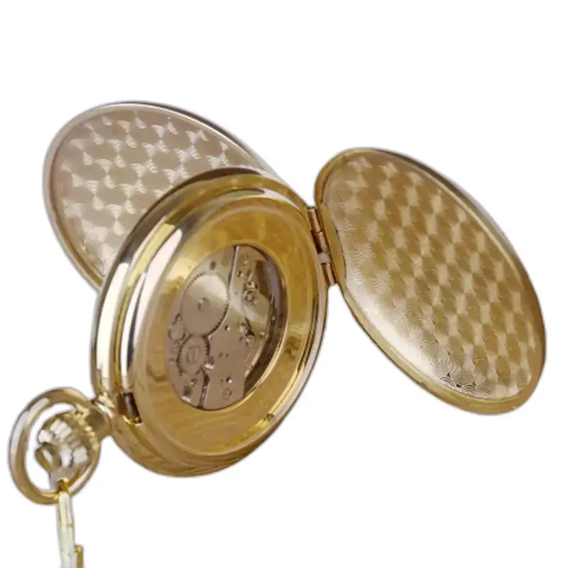 Montre à gousset Luxe Mécanique Remontage Manuel Chic avec mouvement mécanique élégant