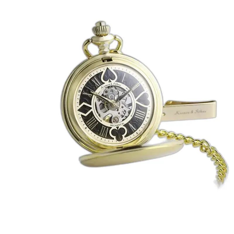 Montre à gousset Luxe Or Mécanique allie élégance et mouvement mécanique sophistiqué