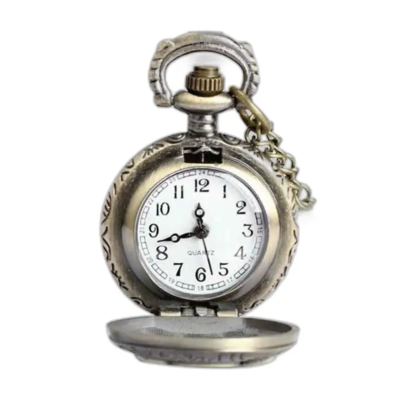 Antique-style pocket watch Montre à Gousset Maître Hibou Originale et Tendance