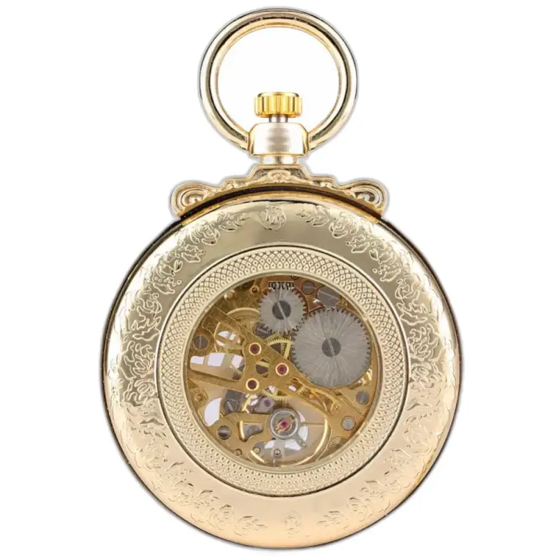 Montre à Gousset Mécanique Gentleman Luxe Or en or offrant un design élégant et sophistiqué