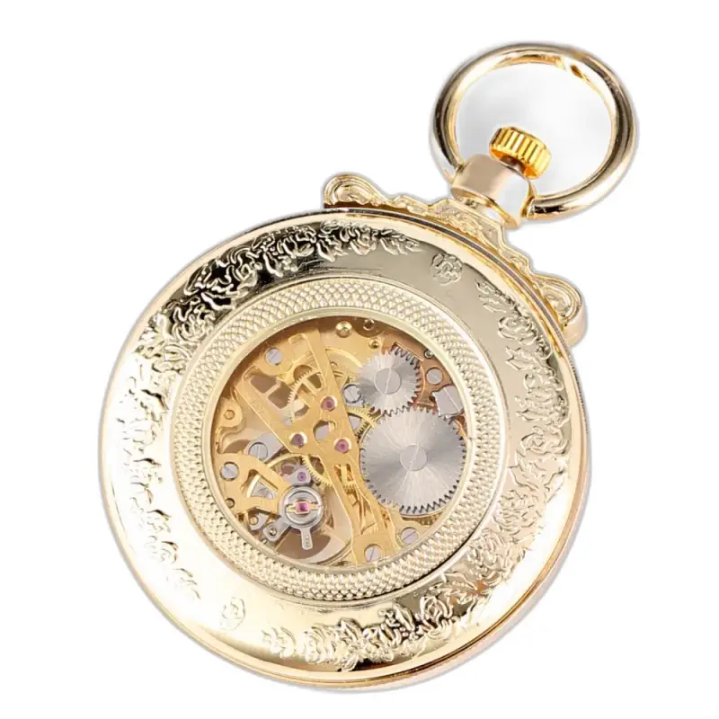 Montre à Gousset Mécanique Gentleman Luxe Or en or tonique avec détails raffinés