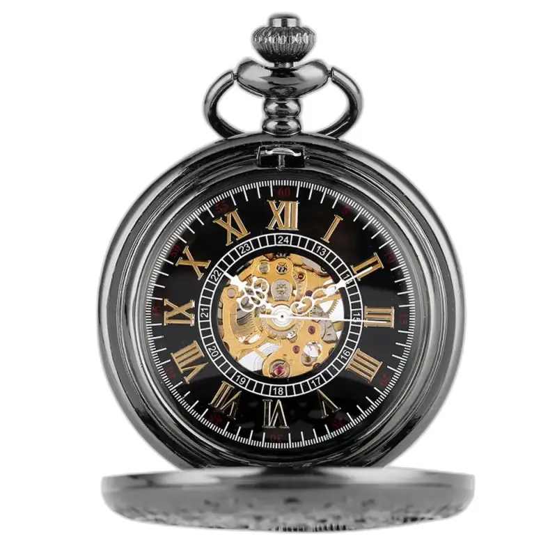 Montre à gousset mécanique Gold Tentation avec un design élégant et intemporel