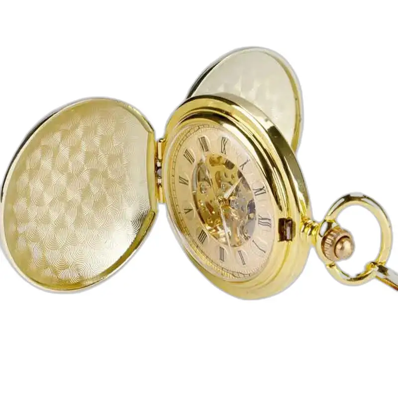Montre à gousset Mécanique Gold Tentation élégante en or, un classique intemporel