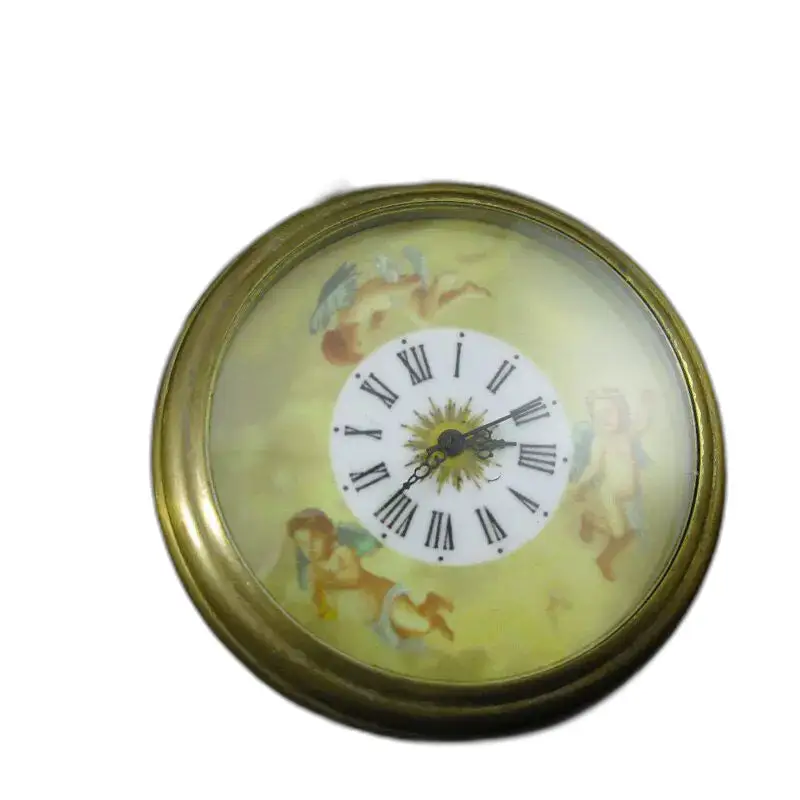 Montre à gousset Mécanique Royal Angel Cuivre Vintage avec design de chérubin
