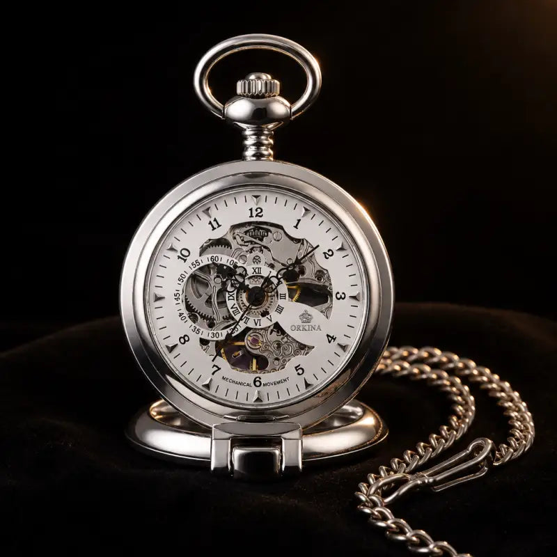 Montre à Gousset Mécanique Chasseur Homme - Univers Gousset