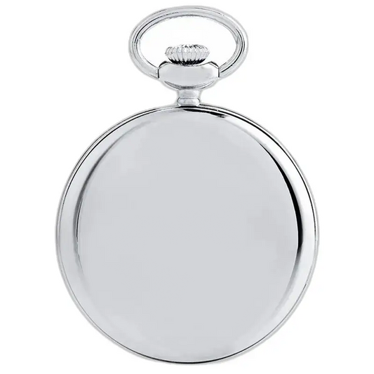 Montre à gousset Quartz Argent Cadran Ouvert Chic, élégance intemporelle et précision