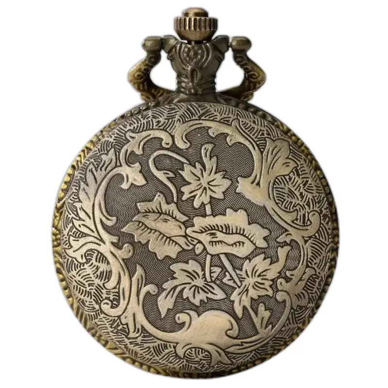 Montre à gousset Quartz Marvel Spider Man vintage avec un élégant cadran en bronze