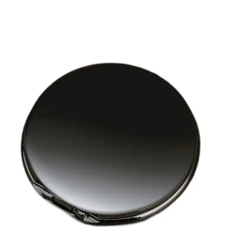 Miroir compact rond noir dans le produit Montre à Gousset Quartz Moderne Chic