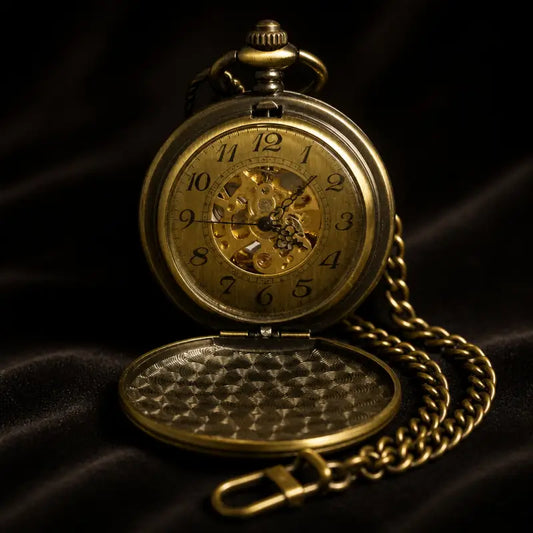 Montre à Gousset Automatique Chasseur Vintage - Univers Gousset