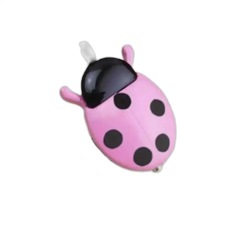 Ruban à mesurer coccinelle rose pour Montre Coccinelle Pendentif en Argent et Or