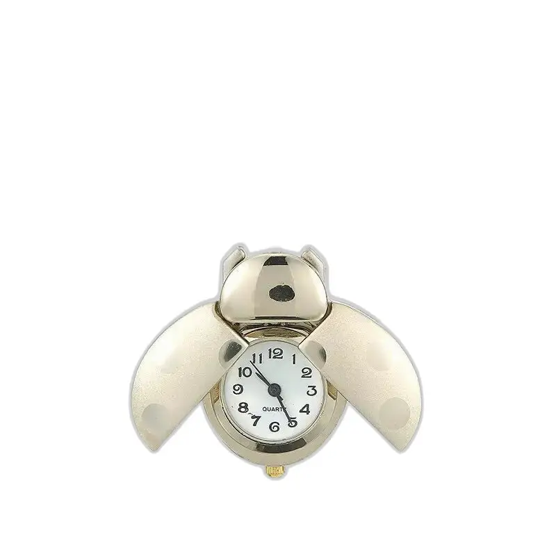 Montre Coccinelle Pendentif en Argent et Or avec motif de coccinelle élégante