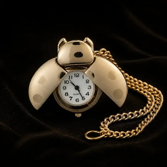 Montre à Gousset Coccinelle Quartz Pendentif - Univers Gousset
