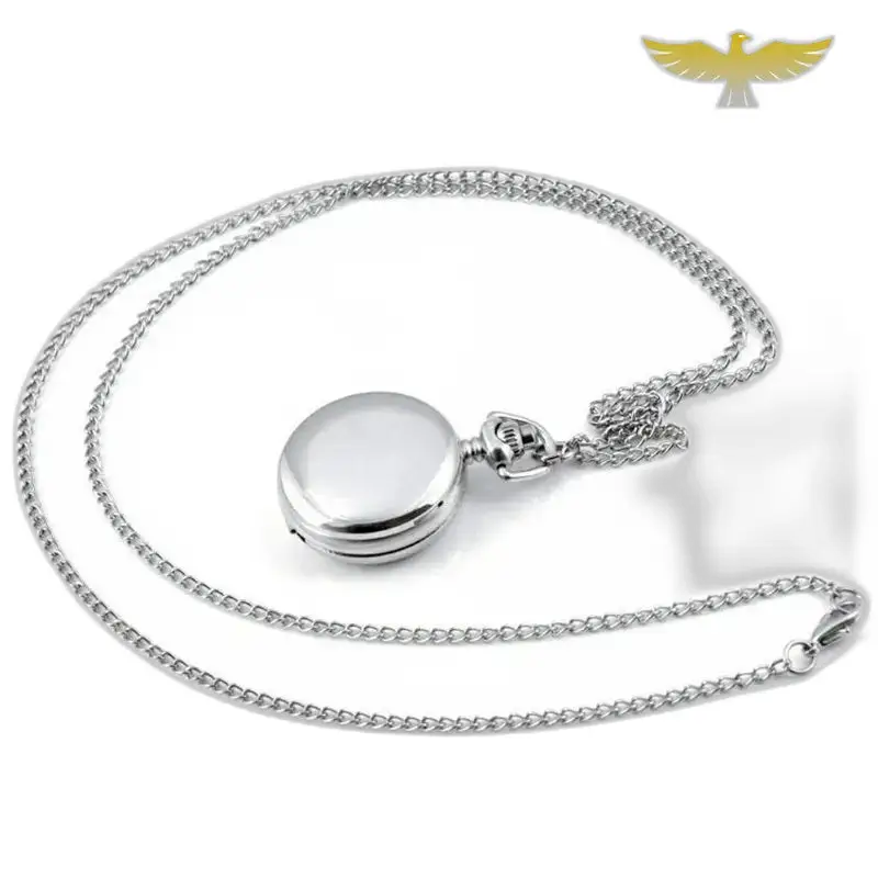 Montre Collier Bird Poetry Argent Fantasy, élégante montre collier en argent