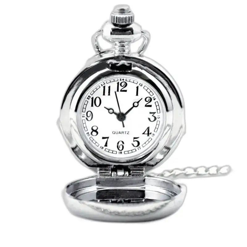 Montre Collier Bird Poetry Argent Fantasy avec montre collier en argent élégant