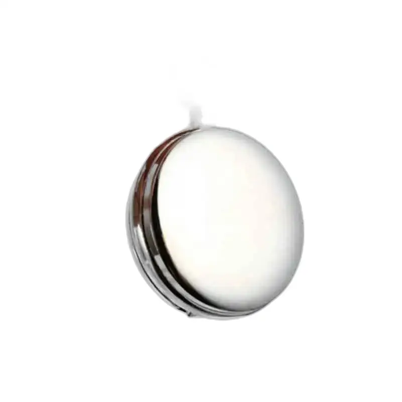 Locket argent rond de Montre Collier élégante avec Secrets D’été, mouvement à quartz