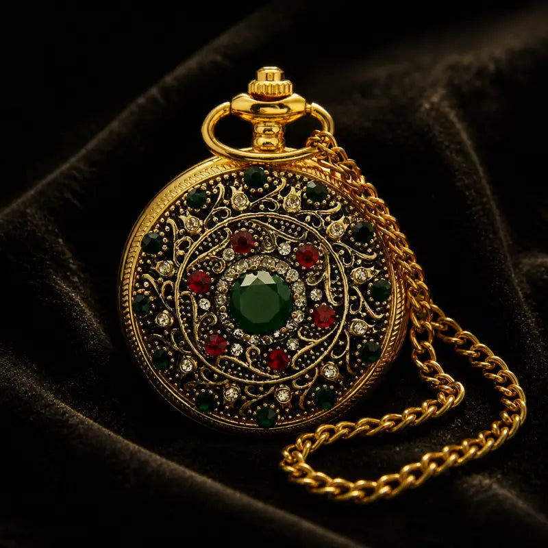 Montre à Gousset Quartz Pendentif Étoile Rubis - Univers Gousset