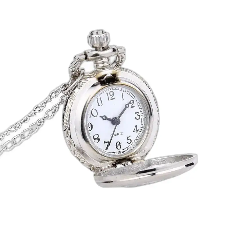 Montre Collier Flocon Chic Argent Homme Femme avec un élégant collier flocon en argent