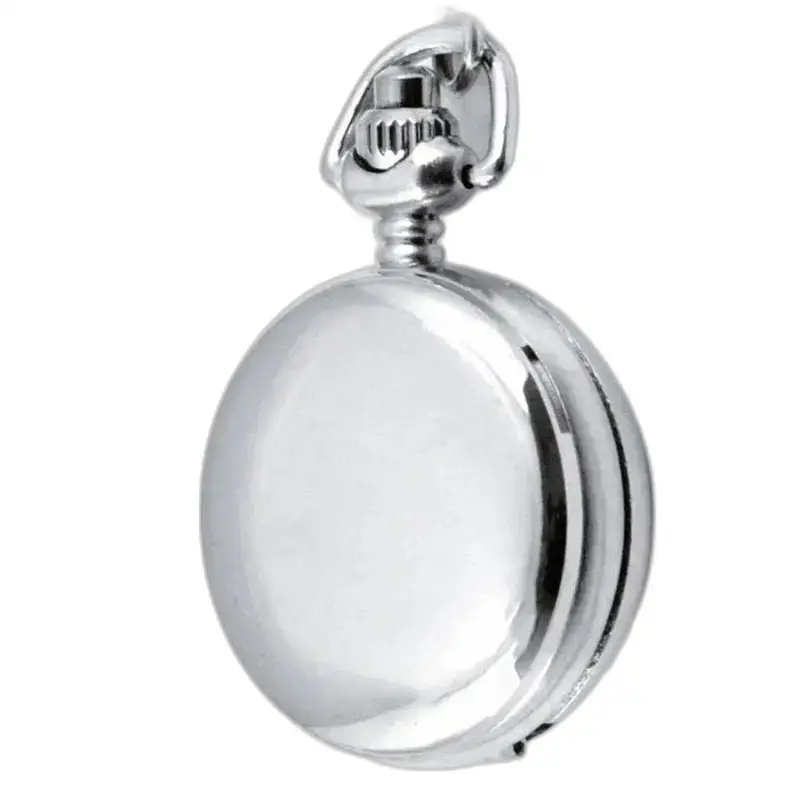 Montre Collier Harmonie Couleurs élégantes avec une montre de poche argentée