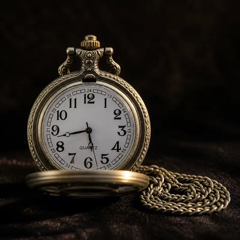 Montre à Gousset Collier Loups Vintage - Univers Gousset
