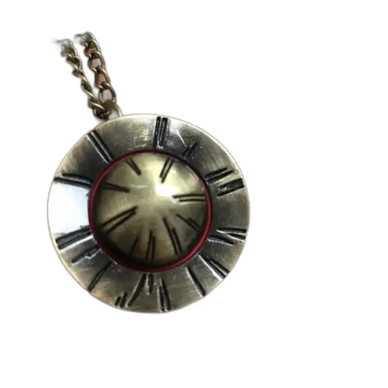 Pendentif en bronze avec marquages romains pour Montre Collier Original Chapeau Bronze