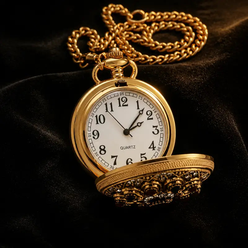 Montre Gousset Collier Quartz Bijou Femme - Univers Gousset