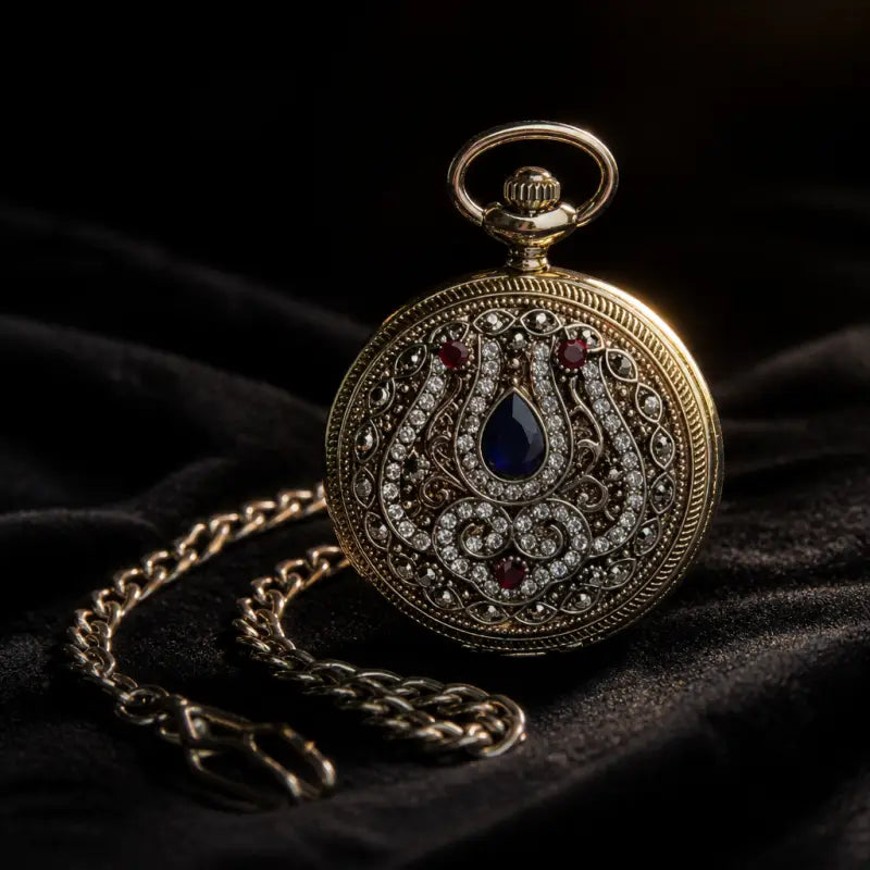 Montre à Gousset Quartz Collier Femme Bijou - Univers Gousset
