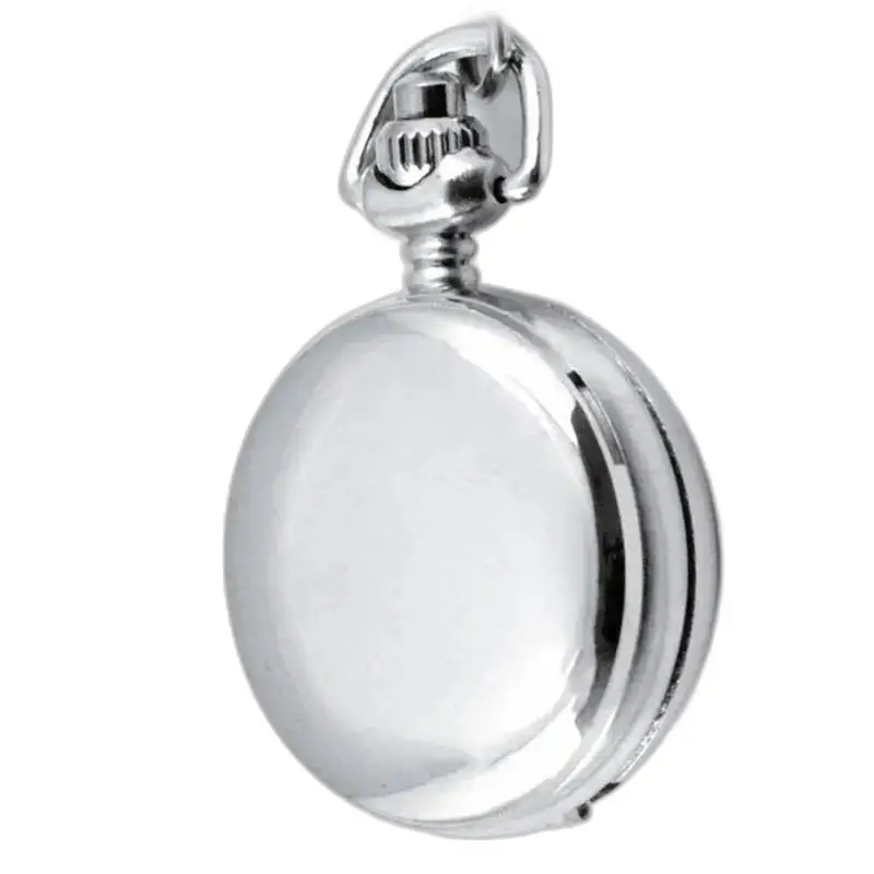 Montre Collier Quartz Marie argentée pour Homme et Femme, élégante et intemporelle