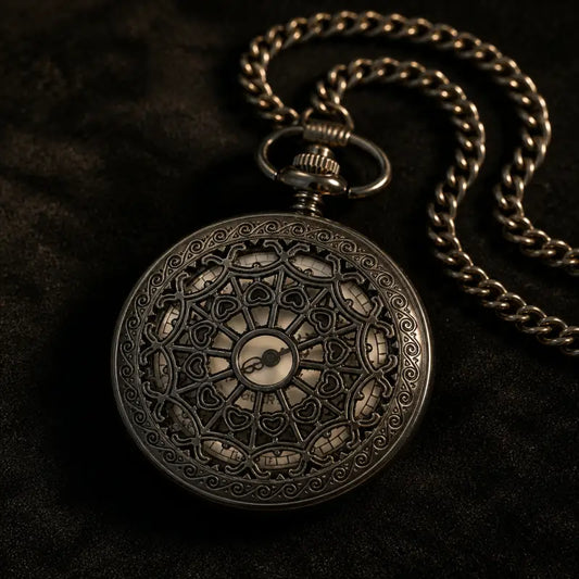 Montre à Gousset Quartz Chasseur Femme Bijou - Univers Gousset
