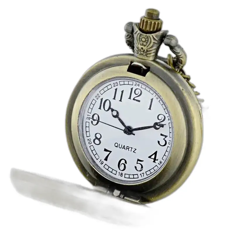 Montre Collier Rose Rouge Vintage Unisexe avec un élégant style de montre antique