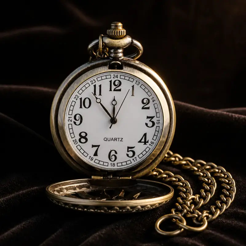 Montre à Gousset Automatique Soleil Vintage - Univers Gousset