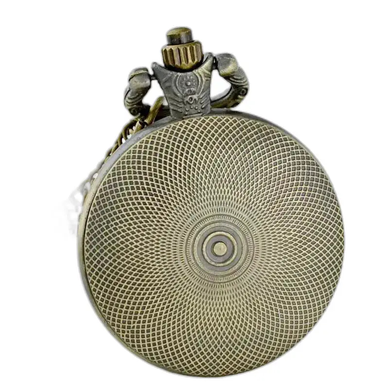 Montre Collier Vintage Arbre de Vie avec un élégant garde-temps en bronze orné