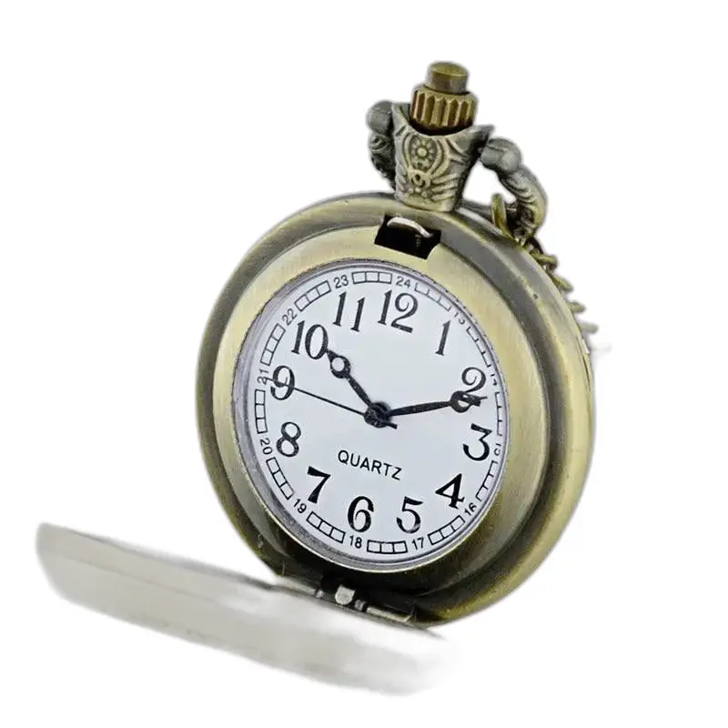 Montre Collier Vintage Arbre de Vie avec un élégant design de montre de poche vintage