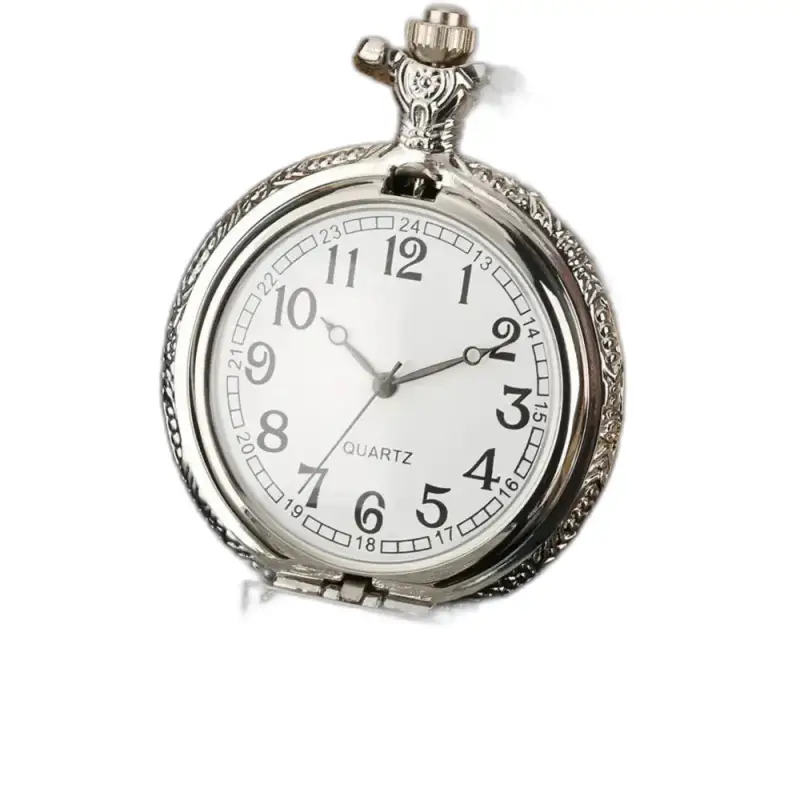 Montre Collier Vintage Marilyne Monroe Argent avec cadran blanc et finition argentée