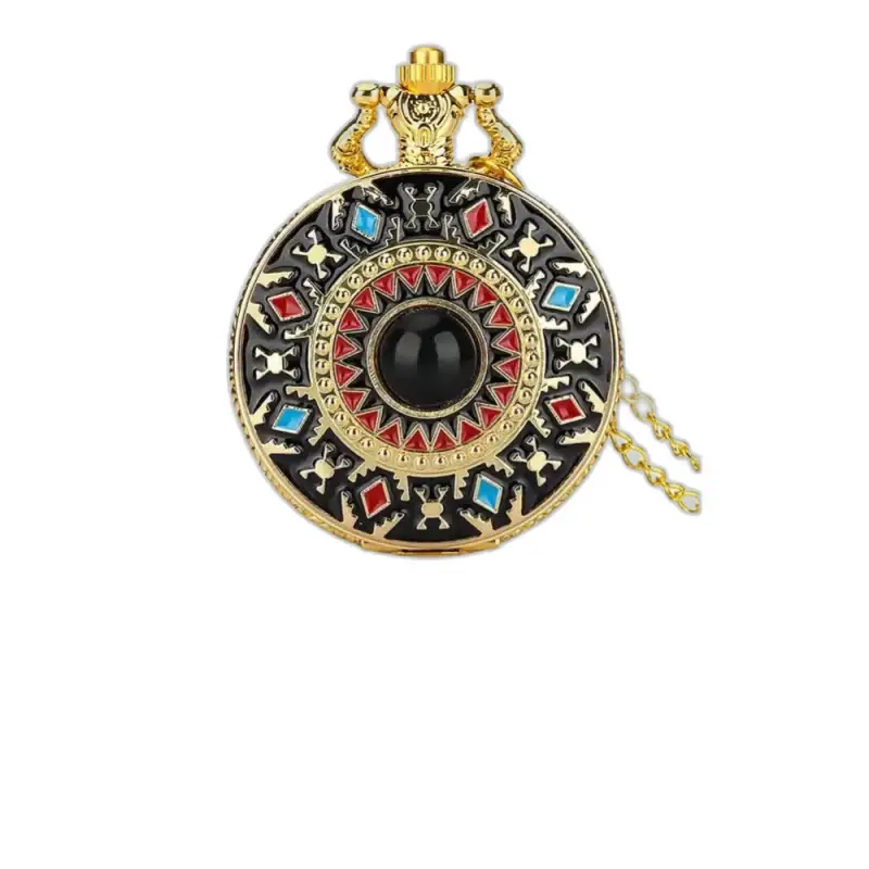 Montre Collier Vintage Marilyne Monroe avec montre en or ornée