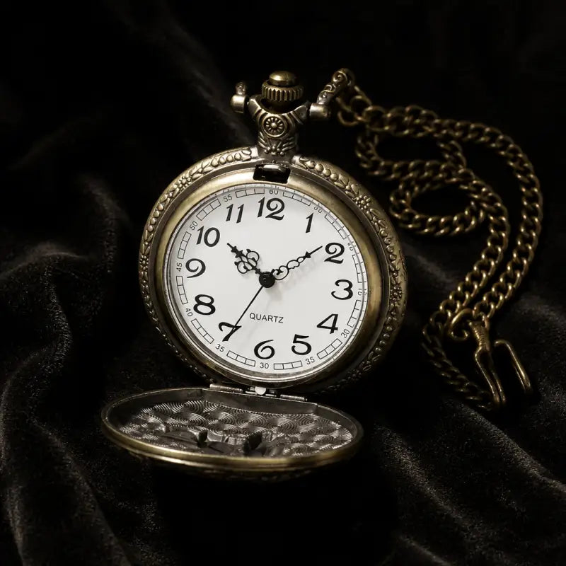 Montre à Gousset Quartz Clapet Voiture Rétro - Univers Gousset