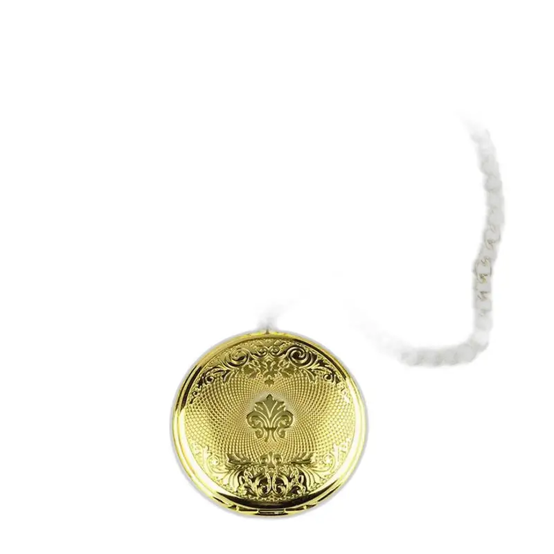 Locket en or orné, inclus dans Montre de Gousset Luxe décoré d’écussons royaux