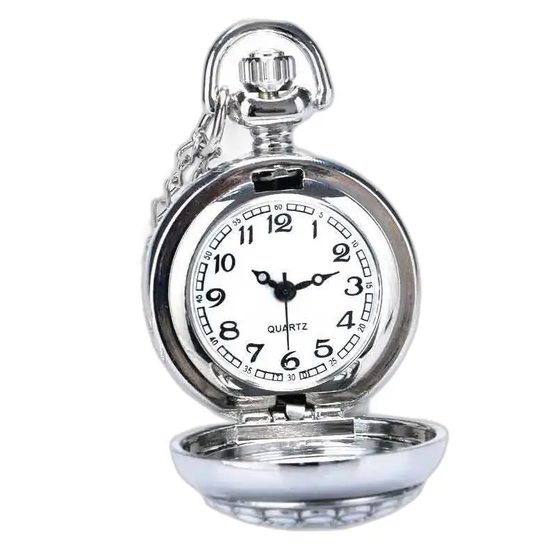 Montre de Poche à Gousset Femme Duchesse avec chaîne en argent élégant