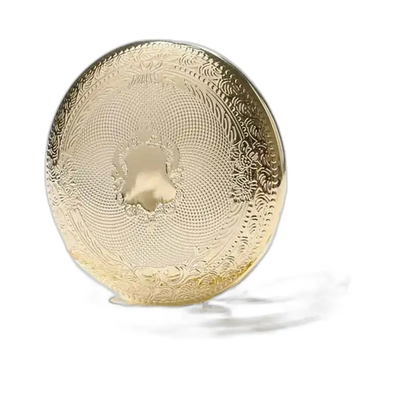 Compact doré orné du produit Montre de Poche à Gousset Luxe Topaze D’or