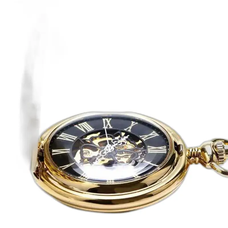Montre de Poche à Gousset Luxe Topaze D’or avec un élégant boîtier en or
