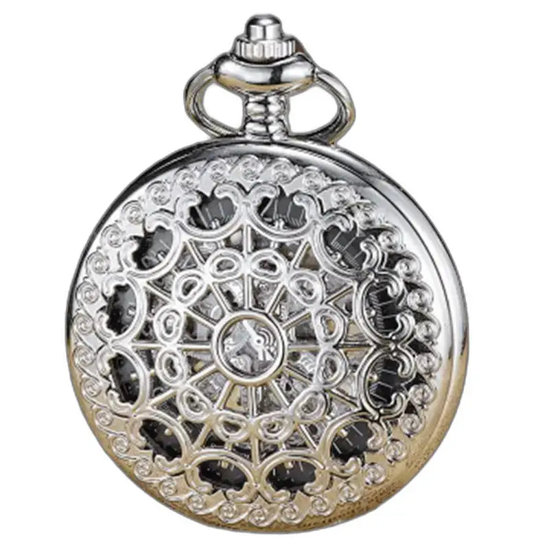 Montre de Poche Full Hunter en filigrane d’argent avec remontage manuel et mouvement mécanique
