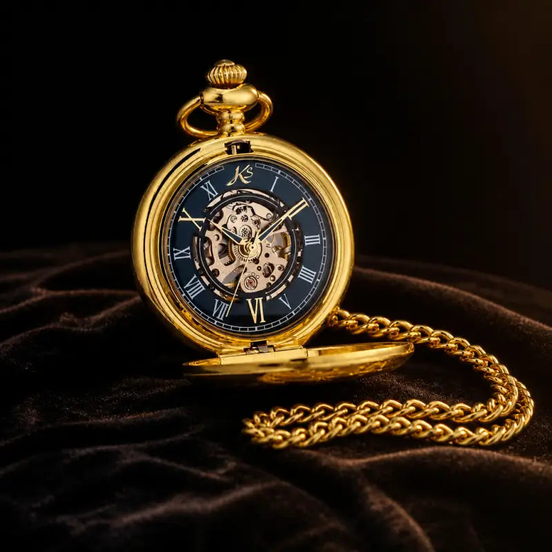 Montre à Gousset Mécanique Demi-chasseur Luxe - Univers Gousset