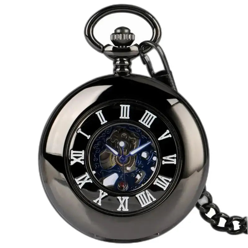 Montre de Poche Mécanique Etherealsky Moderne avec chiffres romains élégants