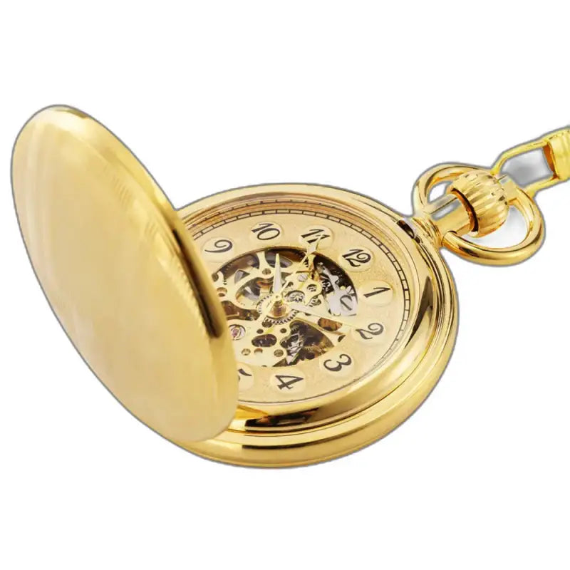 Montre de Poche Mécanique Or pour les Modern Gentlemen élégants