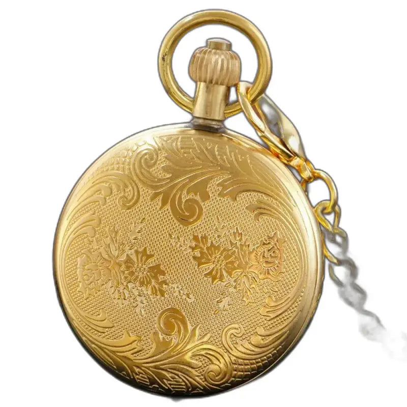 Montre de Poche Moonlight Luxury pour Homme, élégante montre dorée pour occasions spéciales