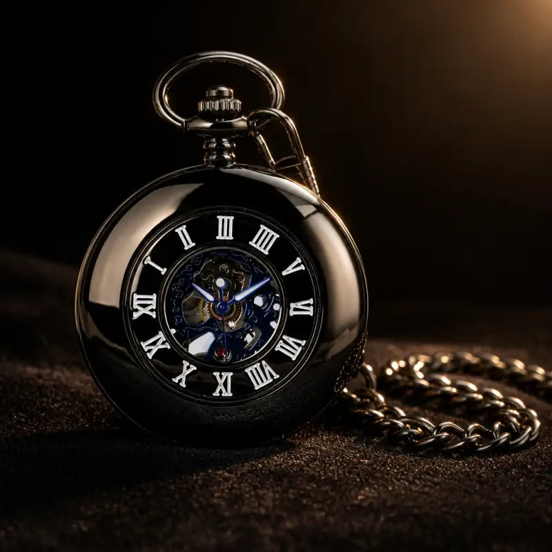 Montre de Poche Mécanique Demi-chasseur Homme - Univers Gousset