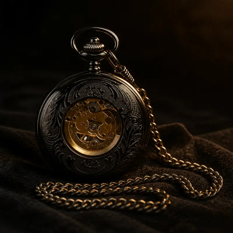 Montre à Gousset Mécanique Demi-chasseur Homme - Univers Gousset