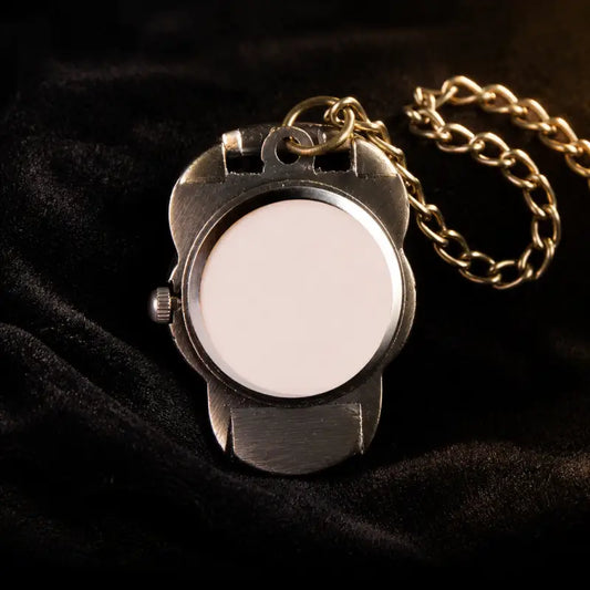 Montre à Gousset Quartz Crâne Gothique Homme - Univers Gousset