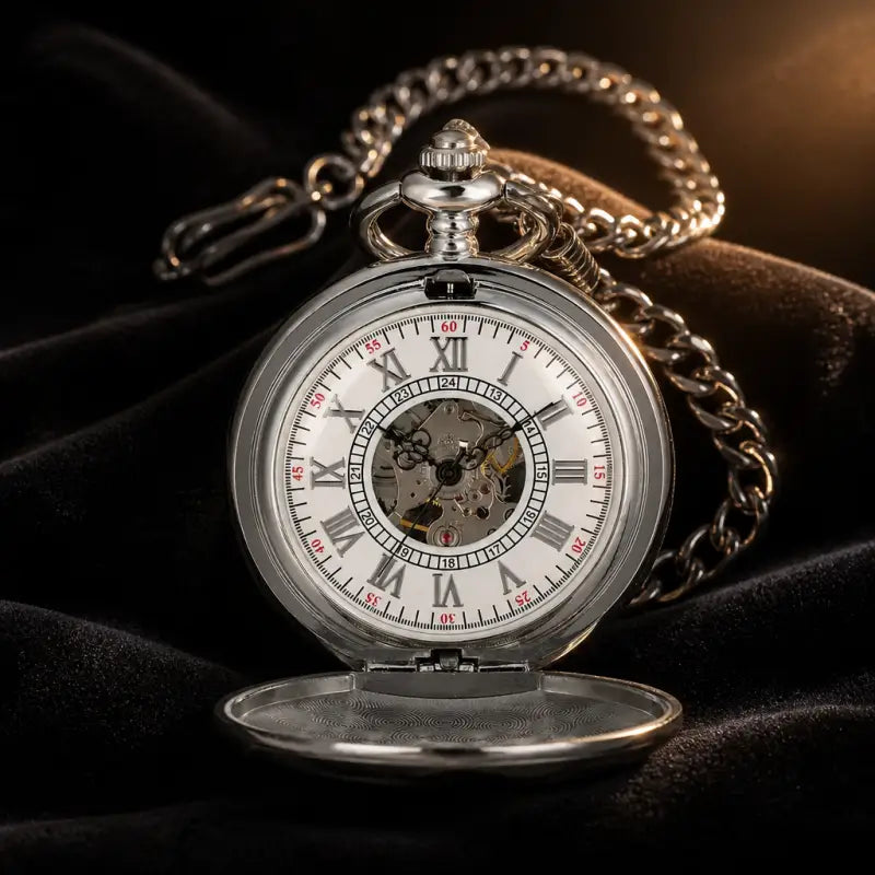 Montre à Gousset Mécanique Chiffres Romains - Univers Gousset