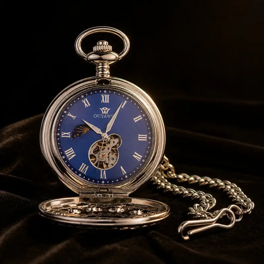 Montre à Gousset Mécanique Chasseur Homme - Univers Gousset